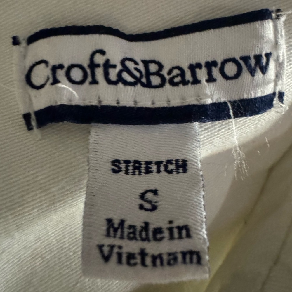 Croft & Barrow Women's Ivory Stretch Jean Jacket - Size S - Picture 7 of 10
